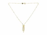 Collana Pasquale Bruni Donna in Oro giallo Diamante 0.03 Ct 13978G - 13978G